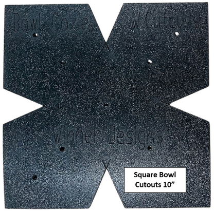 Microwave Bowl & Plate Cozy Templates with CUTOUTS - New!