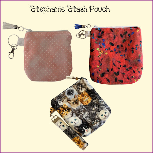 Stephanie Stash Pouch Templates