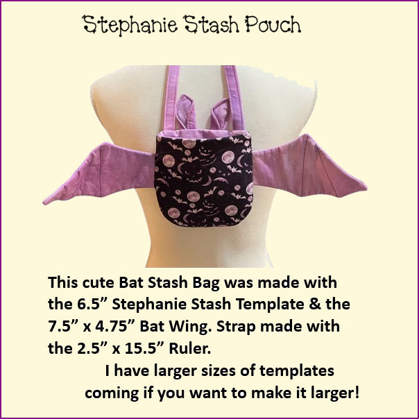 Stephanie Stash Pouch Templates