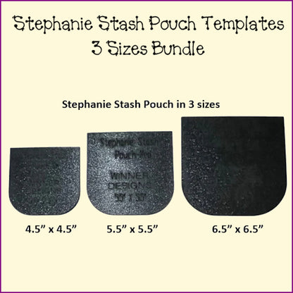 Stephanie Stash Pouch Templates