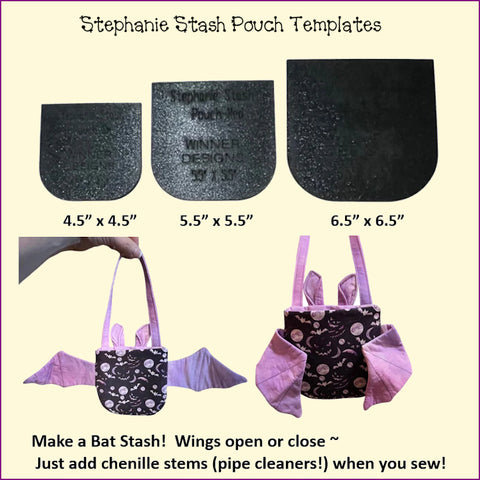 Stephanie Stash Pouch Templates