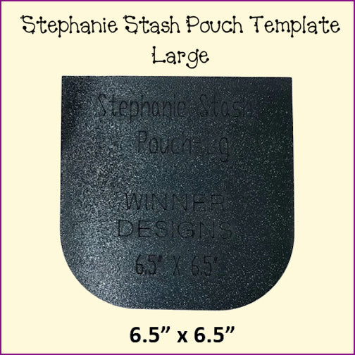 Stephanie Stash Pouch Templates