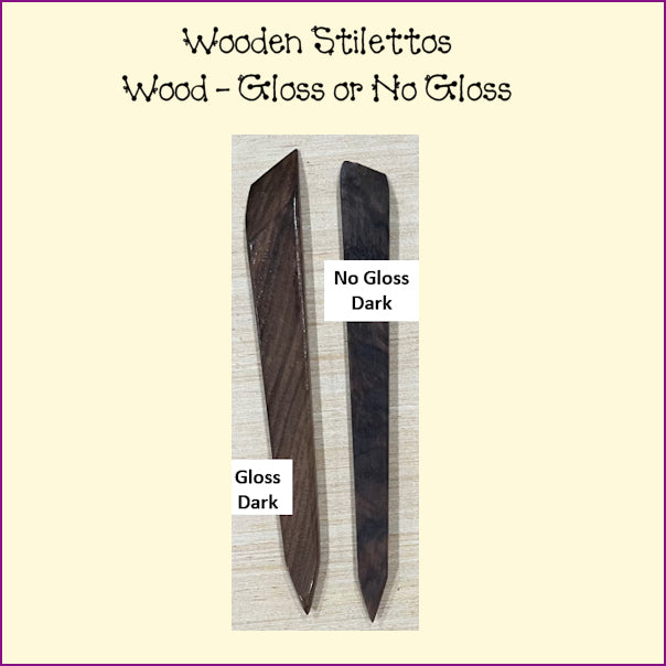 Stiletto - Wooden Stiletto