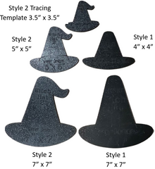 Witch Hat Templates