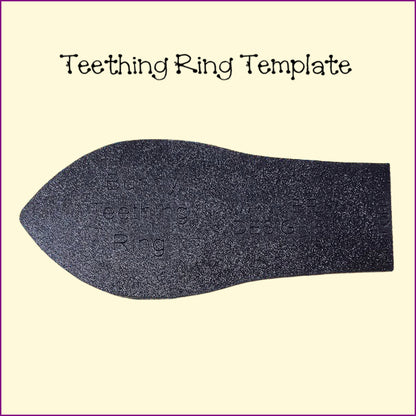 Baby Teething Ring Template