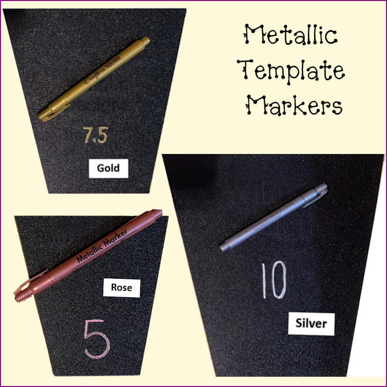 Marker Design Form Example Metallic Template Marker – Winner Designs
