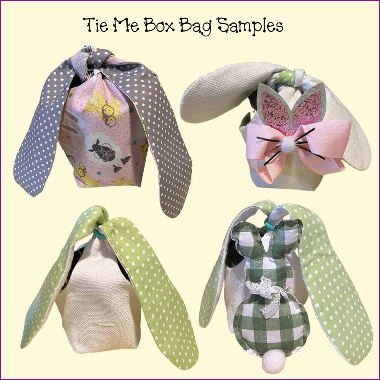 Tie Me Box/Bag Templates & Floppy Bunny Ears