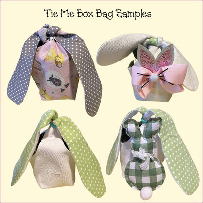Tie Me Box/Bag Templates & Floppy Bunny Ears