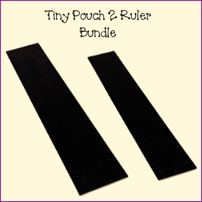Tiny Pouch Ruler - 2 sizes, Bundle
