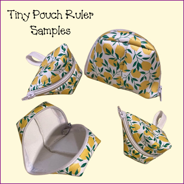 Tiny Pouch Ruler - 2 sizes, Bundle