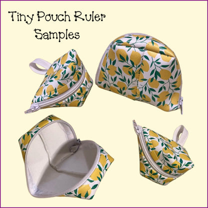 Tiny Pouch Ruler - 2 sizes, Bundle