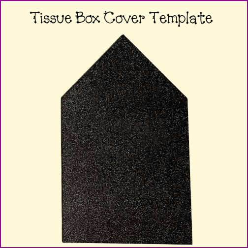 Tissue Box Holder Template - Square
