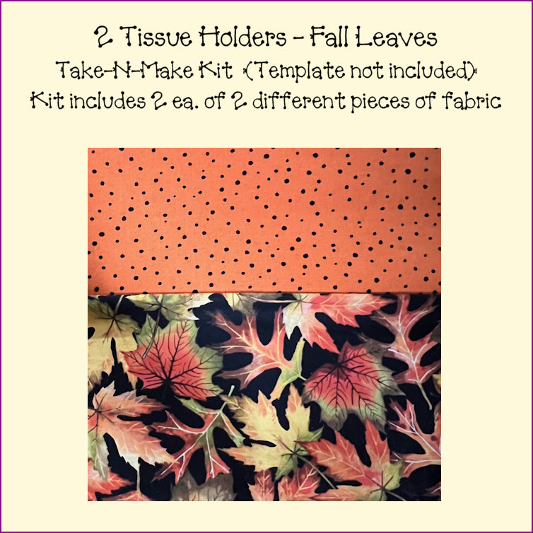 Tissue Kleenex Holder Kit - Take-n-Make