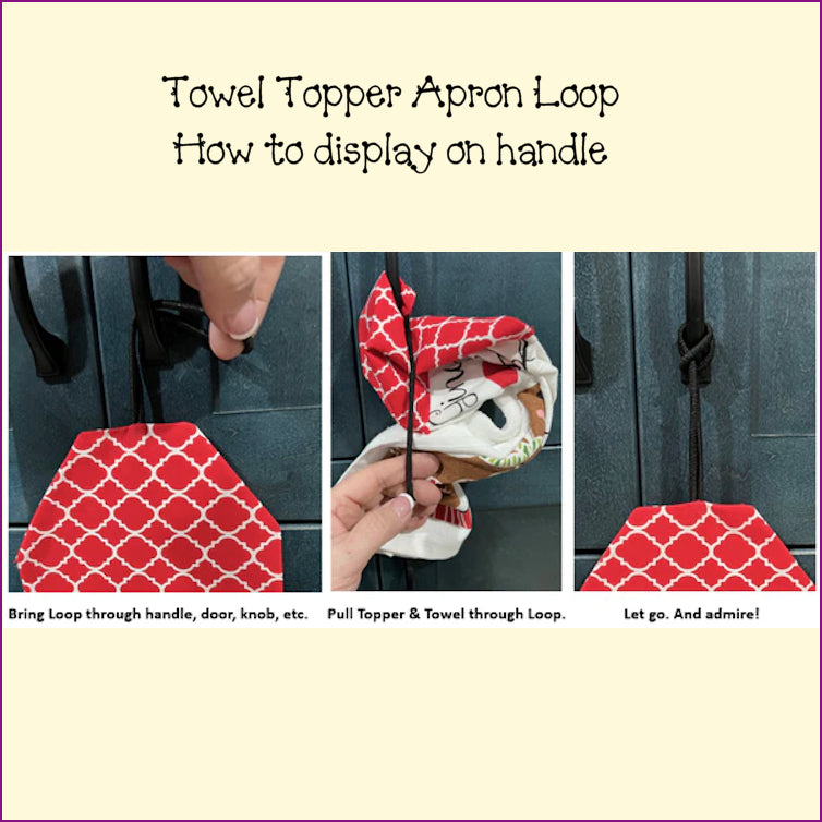 Towel Topper - Apron Loop Template