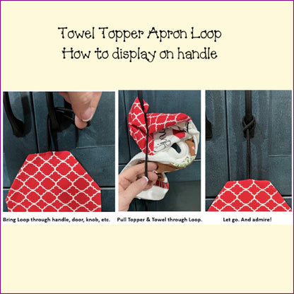 Towel Topper - Apron Loop Template