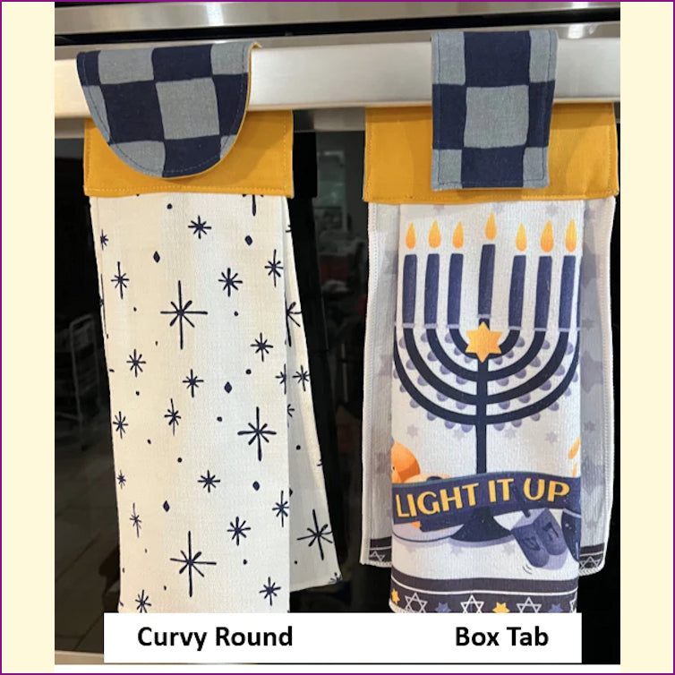 Towel Topper - Curvy Round Template