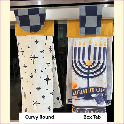 Towel Topper - Curvy Round Template