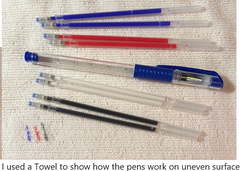 Fabric Pens Heat Erasable