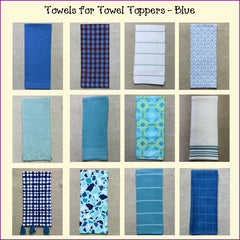 Towels for Towel Toppers - Blue