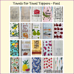 Towels for Towel Toppers - Food