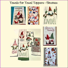 Towels for Towel Toppers - Gnomes