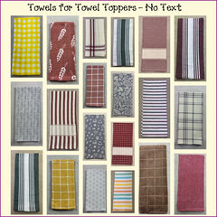 Towels for Towel Toppers - No Text