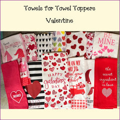 Towels for Towels Toppers - Valentines