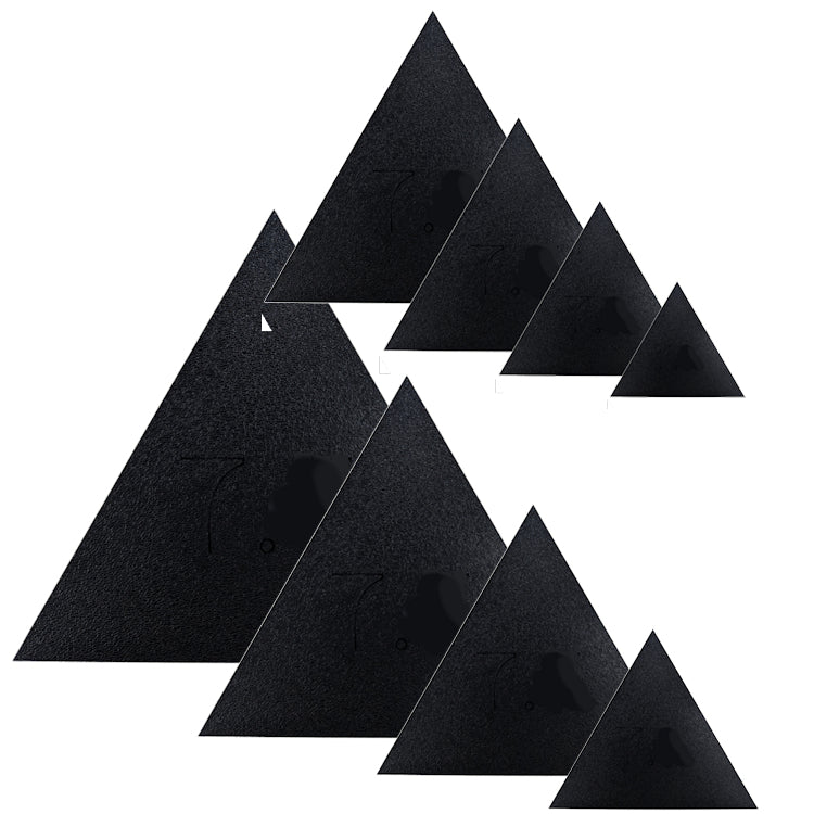 Triangle Templates 2" to 21"