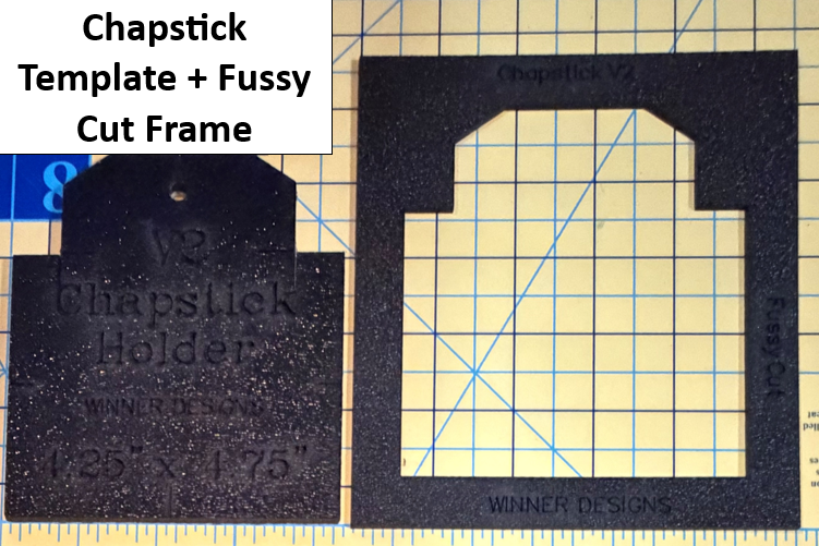 Chapstick Lipstick Lip Balm Holder Template V2