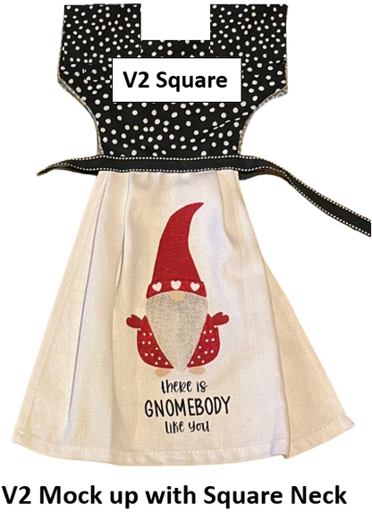 Towel Topper - Dress Templates