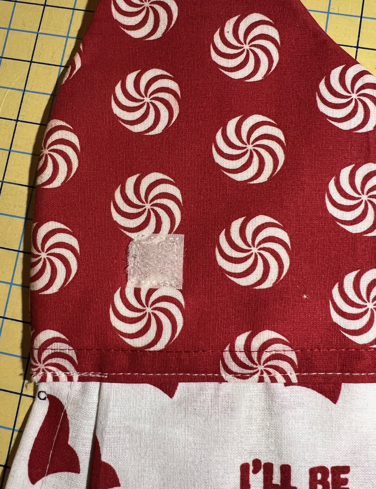 Towel Topper Holiday Hat Template