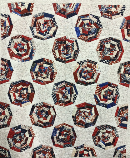 Lemoyne Star Periwinkle Templates