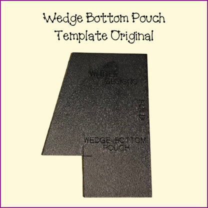 Wedge Bottom Pouch Templates