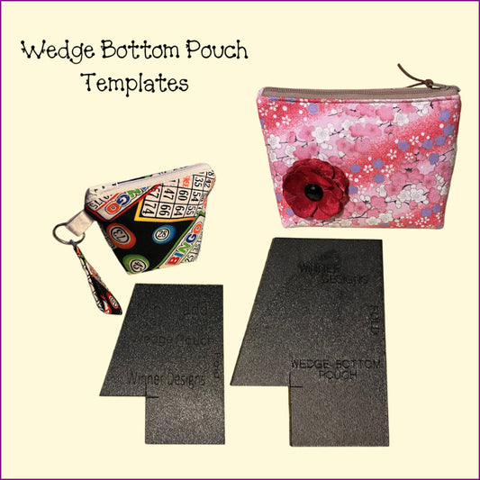 Wedge Bottom Pouch Templates