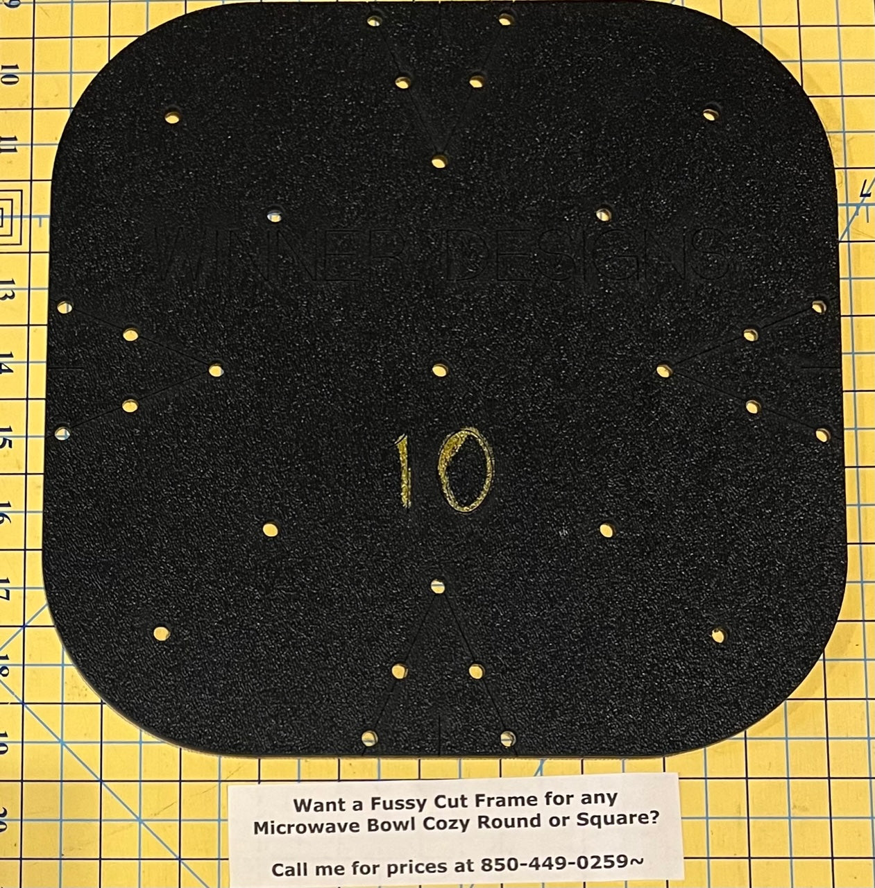 Microwave Bowl Cozy Individual Square or Round