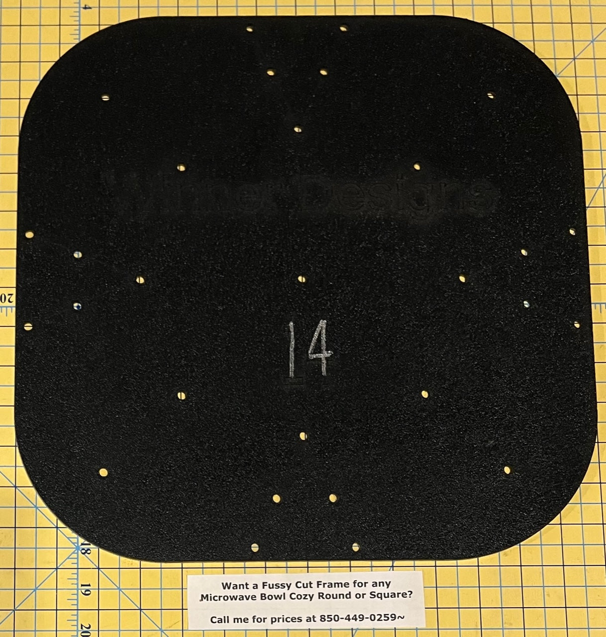 Microwave Bowl Cozy Individual Square or Round