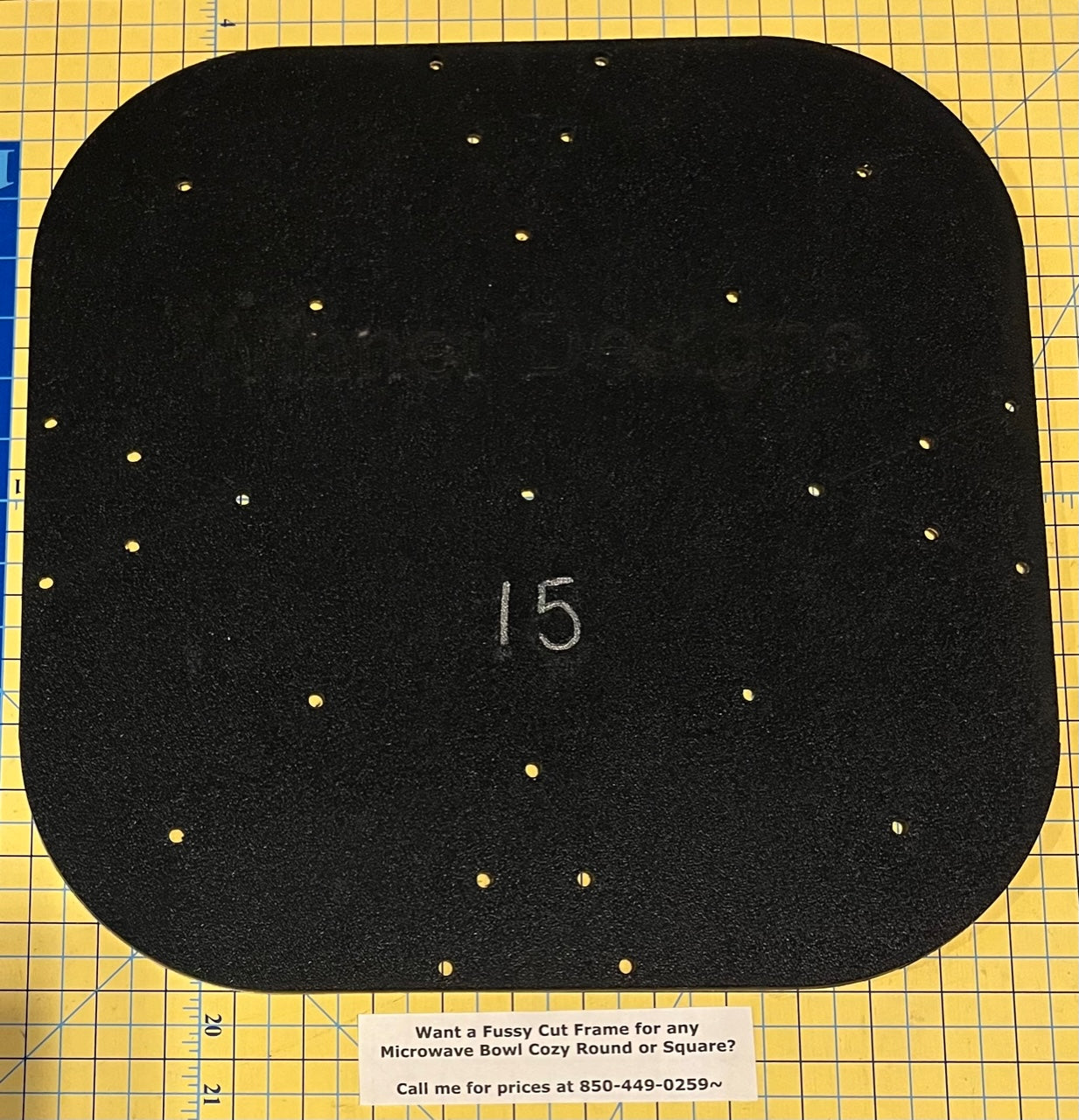 Microwave Bowl Cozy Individual Square or Round