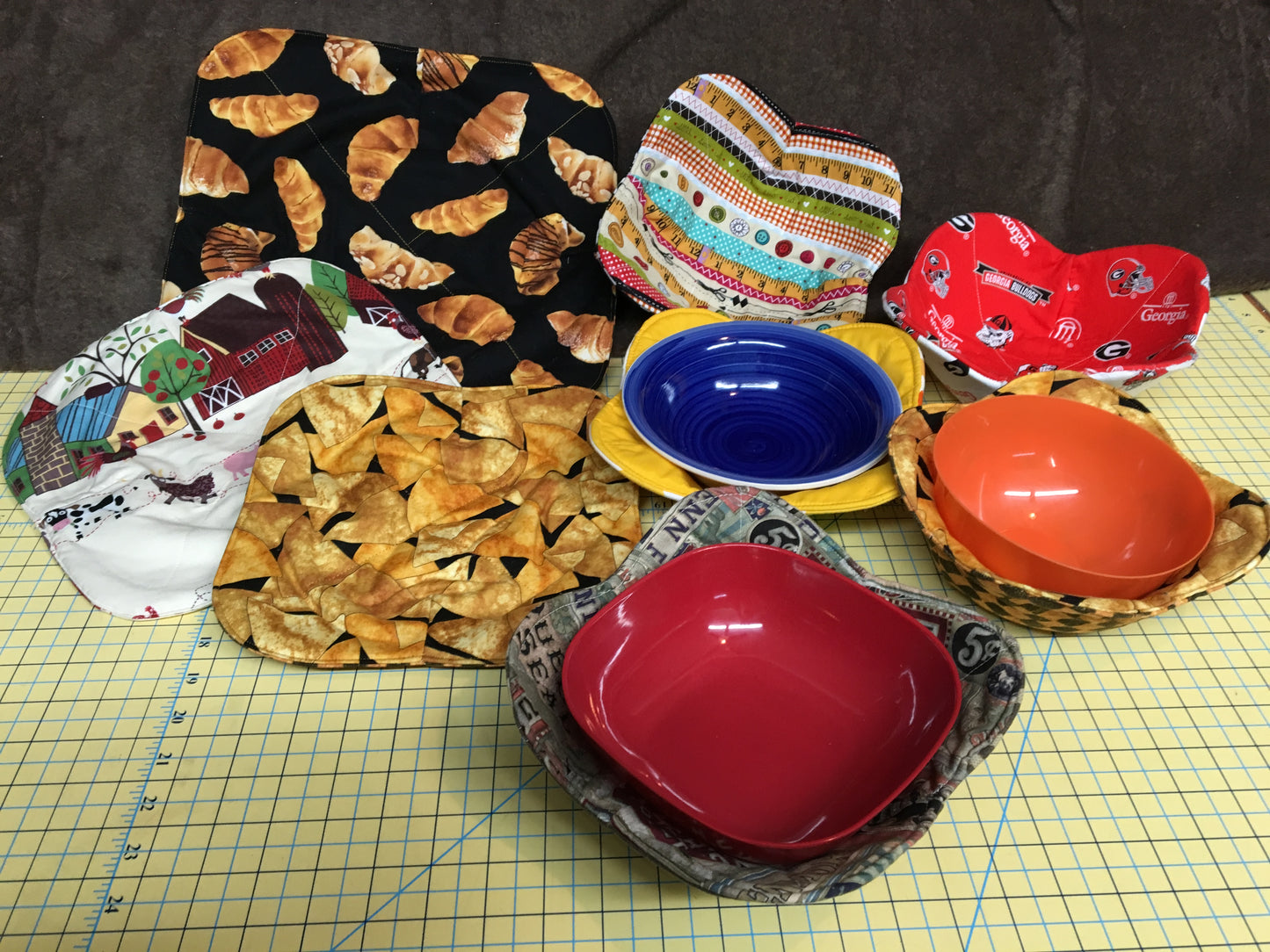 Microwave Bowl Cozy Bundles Round or Square