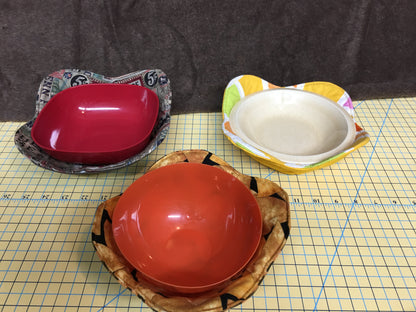 Microwave Bowl Cozy Individual Square or Round