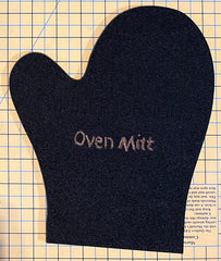 Oven Mitt 'Shorty' Template