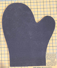 Oven Mitt 'Shorty' Template