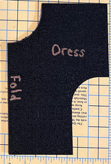 Towel Topper Dress Template - V1 Oops!