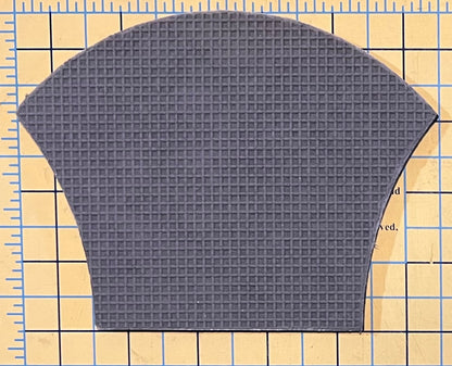 Towel Topper - Apple Core, Fussy Cut Frame V1