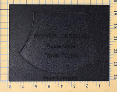 Towel Topper - Apple Core & Fussy Cut Frame V2