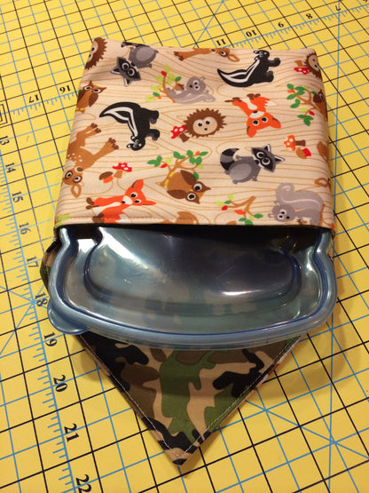 Towel Topper Template - Box Bag