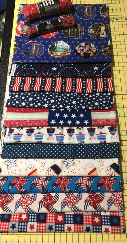 Fat Quarter Bundle - Patriotic