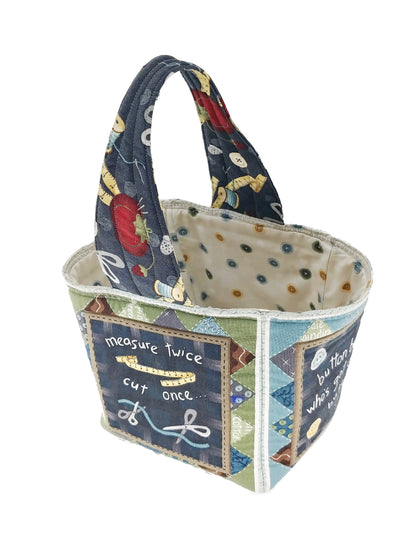 Towel Topper Template - Box Bag
