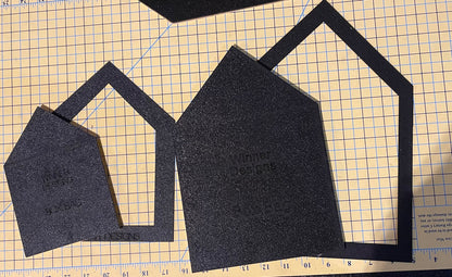 Box Bag 3 Templates, 3 Fussy Cut Frames Bundle