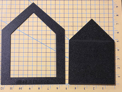 Box Bag 3 Templates, 2 Fussy Cut Frames Bundle