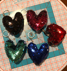 Dangles - Heart Key Chains